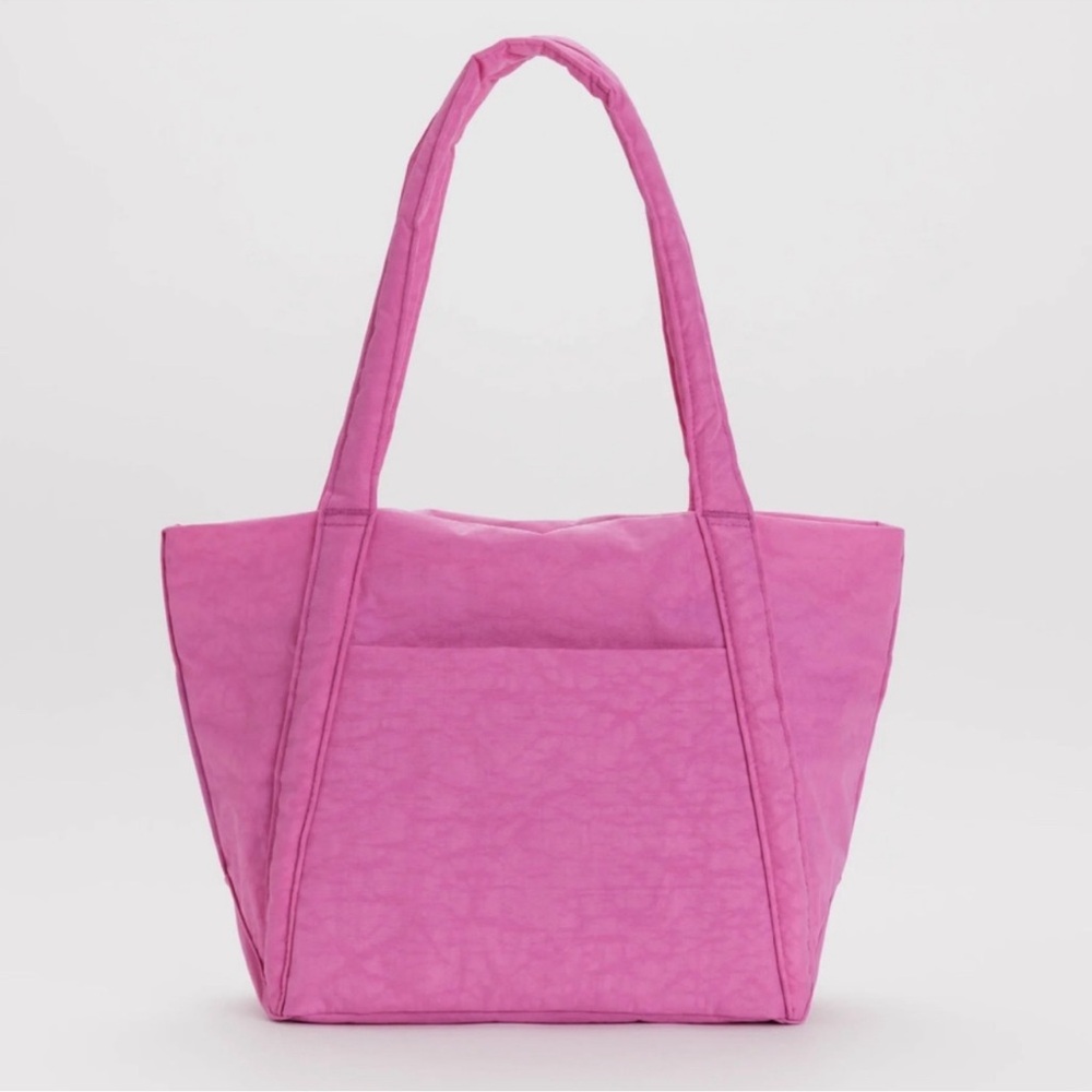 Baggu mini cloud tote extra pink